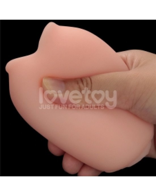 Мастурбатор - Slider Double-Ended Masturbator Mouth and Vagina Мастурбатор - Slider Double-Ended Masturbator Mouth and Vagina