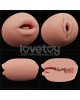Мастурбатор - Slider Double-Ended Masturbator Mouth and Vagina Мастурбатор - Slider Double-Ended Masturbator Mouth and Vagina