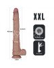 Фалоімітатор - Dual Layered Bendable Silicone Cock XXL 16'' Flesh Фалоімітатор - Dual Layered Bendable Silicone Cock XXL 16'' Flesh