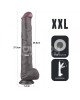 Фалоімітатор - Dual Layered Bendable Silicone Cock XXL 14.5'' Black Фалоімітатор - Dual Layered Bendable Silicone Cock XXL 14.5'' Black