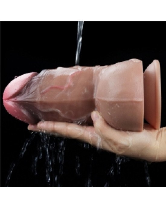 Фалоімітатор - Dual-Layered Silicone Cock 7 Фалоімітатор - Dual-Layered Silicone Cock 7