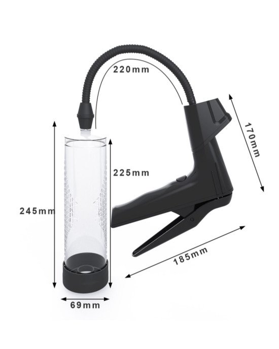 Вакуумна помпа - Manual Pump with digital display