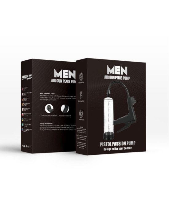 Вакуумна помпа - Manual Pump with digital display