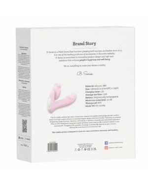 Вібратор - Silicone vibrator, 6 frequenciesFinger function, Heating + APP