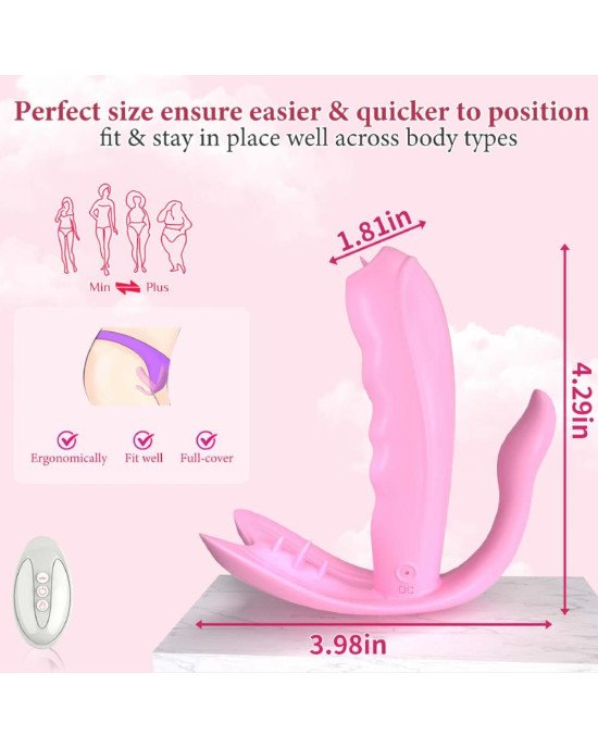 Вібратор - Silicone Vibrator, 7 vibration modes, Heating + APP Вібратор - Silicone Vibrator, 7 vibration modes, Heating + APP