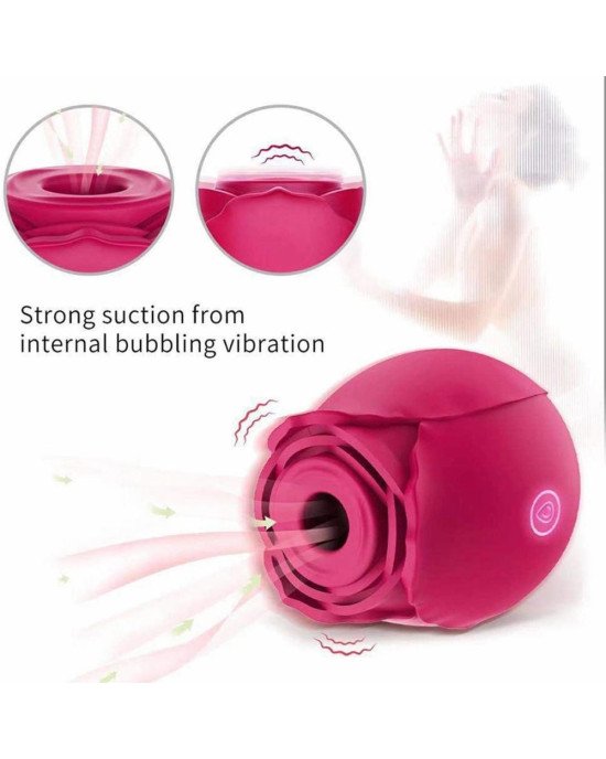Вакуумний стимулятор - Rose Massager Вакуумний стимулятор - Rose Massager