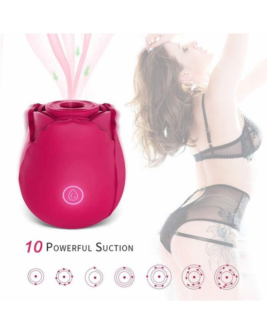 Вакуумний стимулятор - Rose Massager Вакуумний стимулятор - Rose Massager