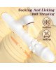 Вібратор - Silicone Vibrator 3 rotating, 7 licking functions Вібратор - Silicone Vibrator 3 rotating, 7 licking functions