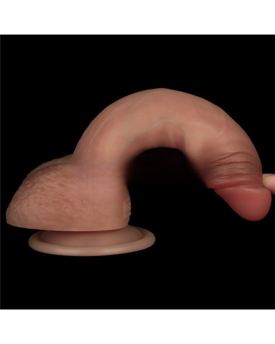 Фалоімітатор - Sliding Skin Pro Dual Layer Silicone Dong 7.5'' Фалоімітатор - Sliding Skin Pro Dual Layer Silicone Dong 7.5''