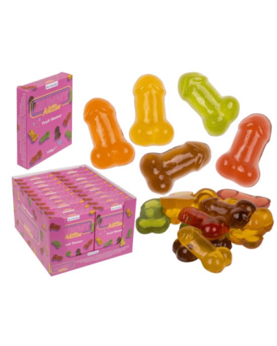 Желейні цукерки Gummy Willies Fruit Flavour, 100 г Желейні цукерки Gummy Willies Fruit Flavour, 100 г