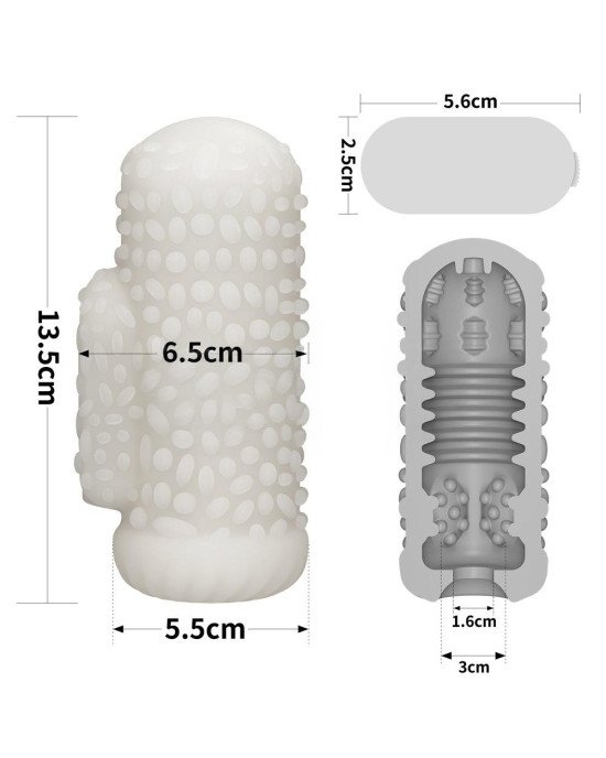 Мастурбатор - Knights Ring Vibrating Dual Purpose Sleeve-Drip Мастурбатор - Knights Ring Vibrating Dual Purpose Sleeve-Drip