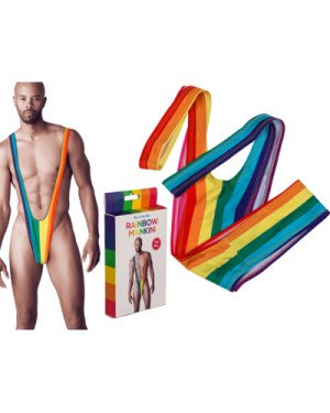Чоловічі стрінги Rainbow Mankini One Size