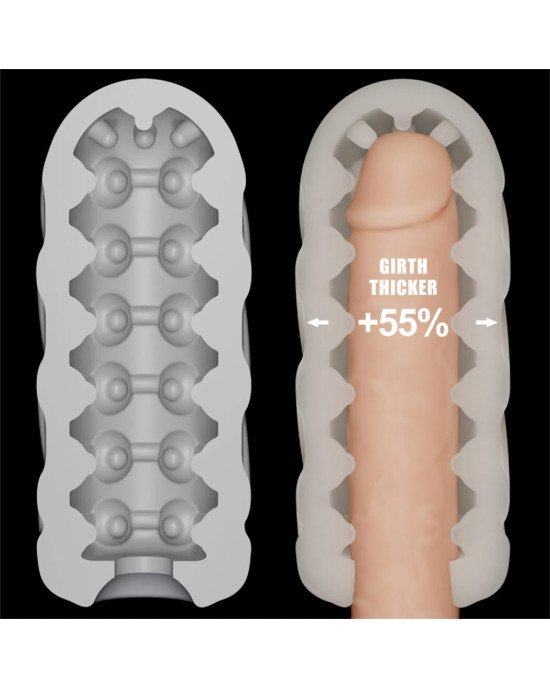 Мастурбатор - Knights Ring Vibrating Dual Purpose Sleeve-Spiral Мастурбатор - Knights Ring Vibrating Dual Purpose Sleeve-Spiral