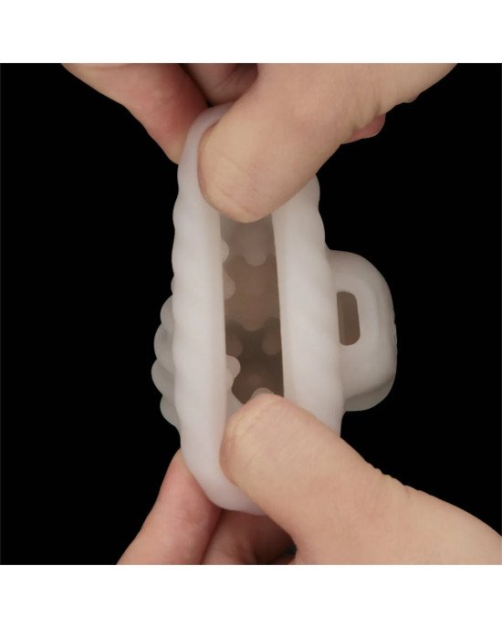 Мастурбатор - Knights Ring Vibrating Dual Purpose Sleeve-Spiral Мастурбатор - Knights Ring Vibrating Dual Purpose Sleeve-Spiral