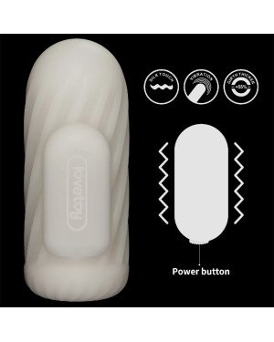 Мастурбатор - Knights Ring Vibrating Dual Purpose Sleeve-Spiral Мастурбатор - Knights Ring Vibrating Dual Purpose Sleeve-Spiral