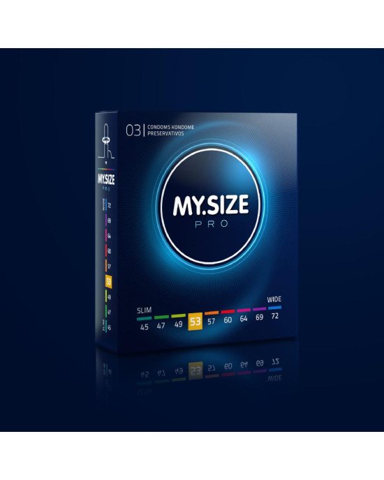 Презервативи - My.Size Pro 53, 3 шт. Презервативи - My.Size Pro 53, 3 шт.
