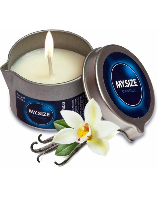 Масажна свічка - My.Size Vanilla, 40 мл Масажна свічка - My.Size Vanilla, 40 мл