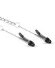 Затискачі для сосків - Fetish Collection Long Nipple Clamps With Chain