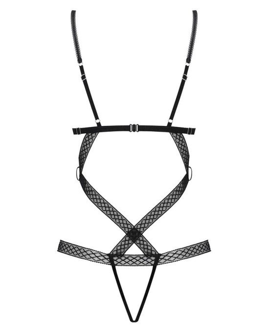 Боді - Obsessive 855-TED-1 Body Black S/M Боді - Obsessive 855-TED-1 Body Black S/M