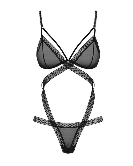 Боді - Obsessive 855-TED-1 Body Black S/M Боді - Obsessive 855-TED-1 Body Black S/M