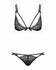 Комплект білизни - Obsessive Intensa Set Black L/XL Комплект білизни - Obsessive Intensa Set Black L/XL