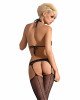 Бодістокінг - Obsessive N108 Bodystocking Black S/M/L Бодістокінг - Obsessive N108 Bodystocking Black S/M/L