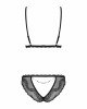 Комплект білизни - Obsessive Millagro Set Black L/XL Комплект білизни - Obsessive Millagro Set Black L/XL