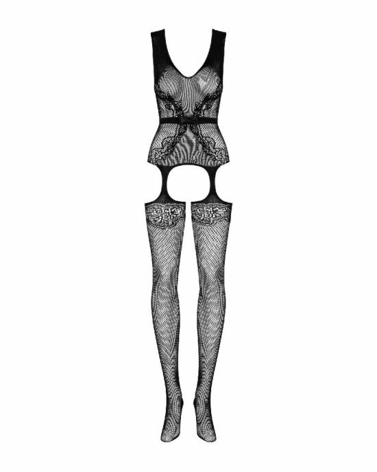 Бодістокінг - Obsessive F217 Bodystocking Black XL/XXL Бодістокінг - Obsessive F217 Bodystocking Black XL/XXL
