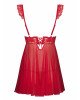 Пеньюар - Obsessive 863-BAB-3 Babydoll & Thong Red S/M Пеньюар - Obsessive 863-BAB-3 Babydoll & Thong Red S/M