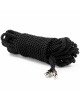 Мотузка - Rebellion Reign Black Bondage Rope, 10 м