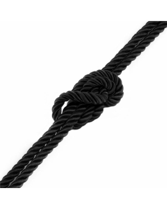 Мотузка - Rebellion Reign Black Bondage Rope, 10 м