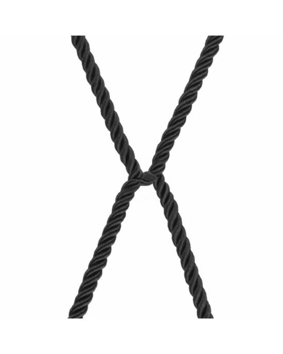 Мотузка - Rebellion Reign Black Bondage Rope, 10 м