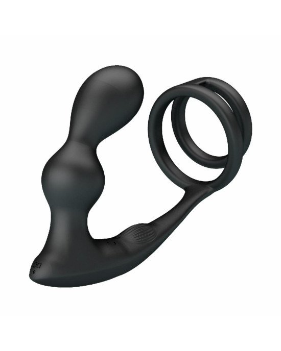 Анальна пробка з ерекційним кільцем - Mr Play Remote Control Vibrating Prostate Massager Анальна пробка з ерекційним кільцем - Mr Play Remote Control Vibrating Prostate Massager
