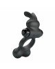 Ерекційне кільце - Pretty Love Vibrant Penis Ring Yusuf Black Ерекційне кільце - Pretty Love Vibrant Penis Ring Yusuf Black