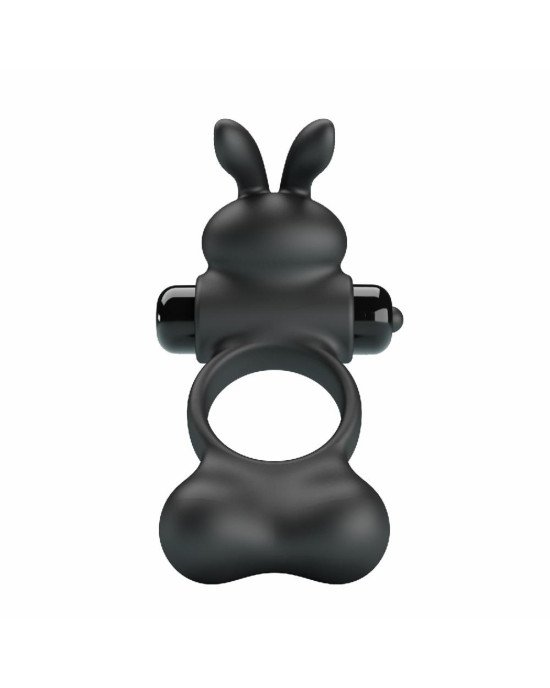 Ерекційне кільце - Pretty Love Vibrant Penis Ring Yusuf Black Ерекційне кільце - Pretty Love Vibrant Penis Ring Yusuf Black