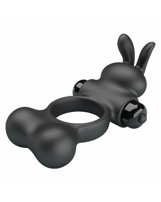 Ерекційне кільце - Pretty Love Vibrant Penis Ring Yusuf Black Ерекційне кільце - Pretty Love Vibrant Penis Ring Yusuf Black