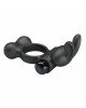 Ерекційне кільце - Pretty Love Vibrant Penis Ring Yusuf Black Ерекційне кільце - Pretty Love Vibrant Penis Ring Yusuf Black