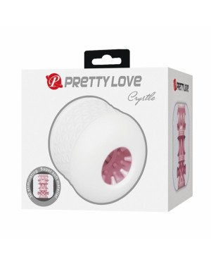 Мастурбатор - Pretty Love Masturbator Crystle White Мастурбатор - Pretty Love Masturbator Crystle White