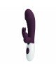 Вібратор - Pretty Love Naughty Bunny Vibrator Dark Purple Вібратор - Pretty Love Naughty Bunny Vibrator Dark Purple