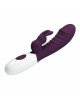 Вібратор - Pretty Love Naughty Bunny Vibrator Dark Purple Вібратор - Pretty Love Naughty Bunny Vibrator Dark Purple