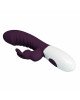 Вібратор - Pretty Love Naughty Bunny Vibrator Dark Purple Вібратор - Pretty Love Naughty Bunny Vibrator Dark Purple