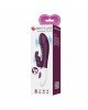 Вібратор - Pretty Love Naughty Bunny Vibrator Dark Purple Вібратор - Pretty Love Naughty Bunny Vibrator Dark Purple