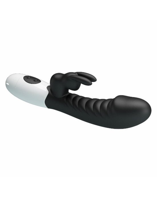 Вібратор - Pretty Love Naughty Bunny Vibrator Black Вібратор - Pretty Love Naughty Bunny Vibrator Black