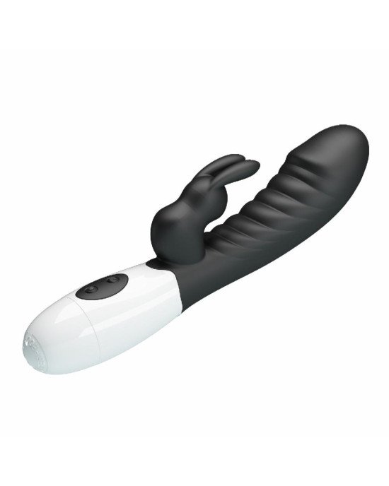 Вібратор - Pretty Love Naughty Bunny Vibrator Black Вібратор - Pretty Love Naughty Bunny Vibrator Black