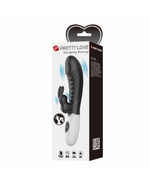 Вібратор - Pretty Love Naughty Bunny Vibrator Black
