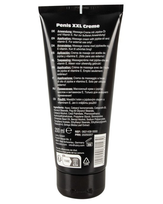 Лубрикант - Penis XXL Creme, 200 мл Лубрикант - Penis XXL Creme, 200 мл