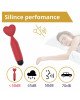 Міні-вібратор - Erospace Sweet Play Mini Heart Vibrator A14 Міні-вібратор - Erospace Sweet Play Mini Heart Vibrator A14