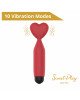 Міні-вібратор - Erospace Sweet Play Mini Heart Vibrator A14 Міні-вібратор - Erospace Sweet Play Mini Heart Vibrator A14