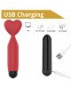 Міні-вібратор - Erospace Sweet Play Mini Heart Vibrator A14 Міні-вібратор - Erospace Sweet Play Mini Heart Vibrator A14