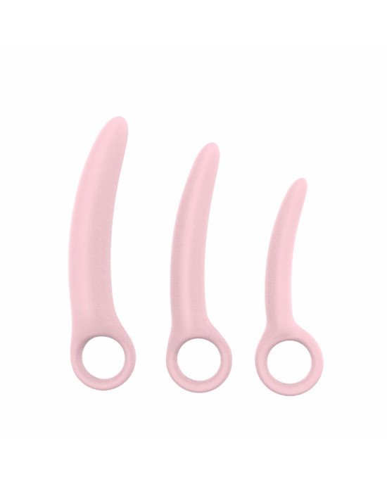 Набір вагінальних розширювачів - Erospace Sweet Play Pelvic Floor Muscles Training Set A13 Набір вагінальних розширювачів - Erospace Sweet Play Pelvic Floor Muscles Training Set A13